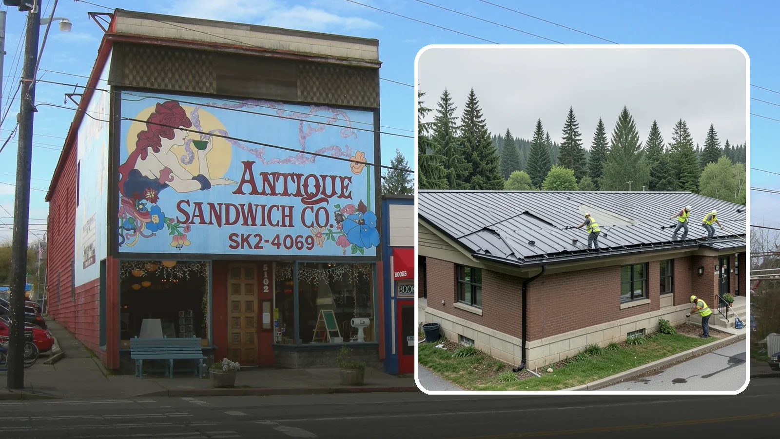Municipal Roof Repair in Ruston, Pierce County, WA - Repair leaks, flashing failures, and storm damage on public building roofs before they threaten interiors and assets.