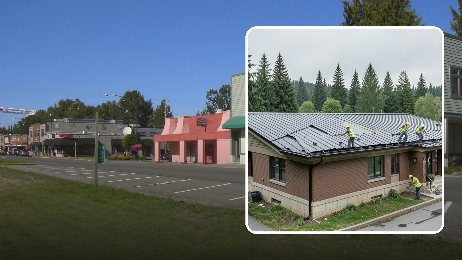 Municipal Roof Repair in Snoqualmie, King County, WA - Repair leaks, flashing failures, and storm damage on public building roofs before they threaten interiors and assets.