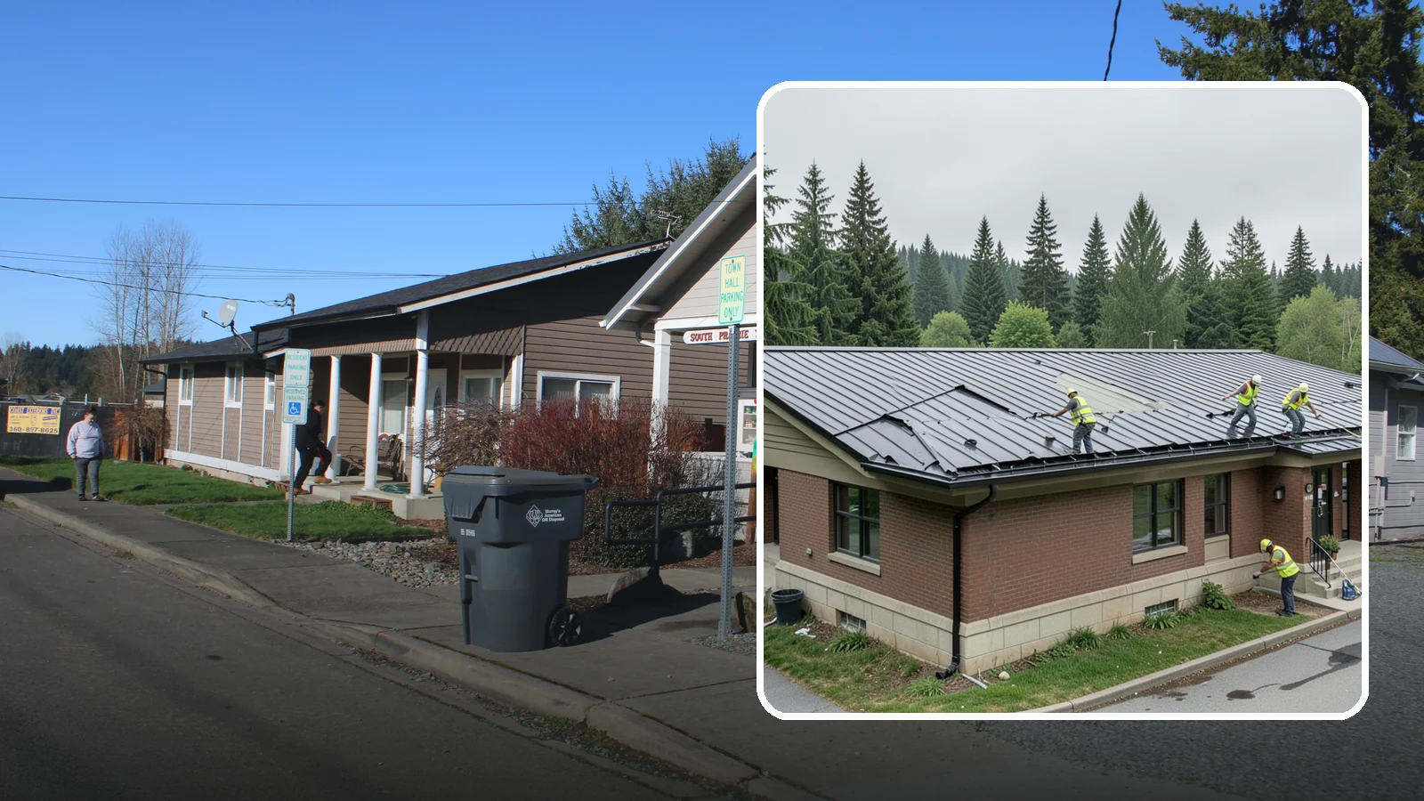 Municipal Roof Repair in South Prairie, Pierce County, WA - Repair leaks, flashing failures, and storm damage on public building roofs before they threaten interiors and assets.