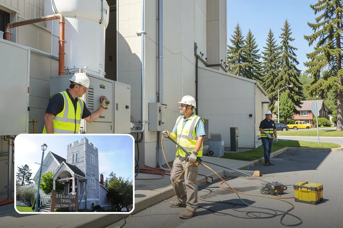 Municipal Roof Repair in Steilacoom, Pierce County, WA - Stops active leaks before they damage interiors and records