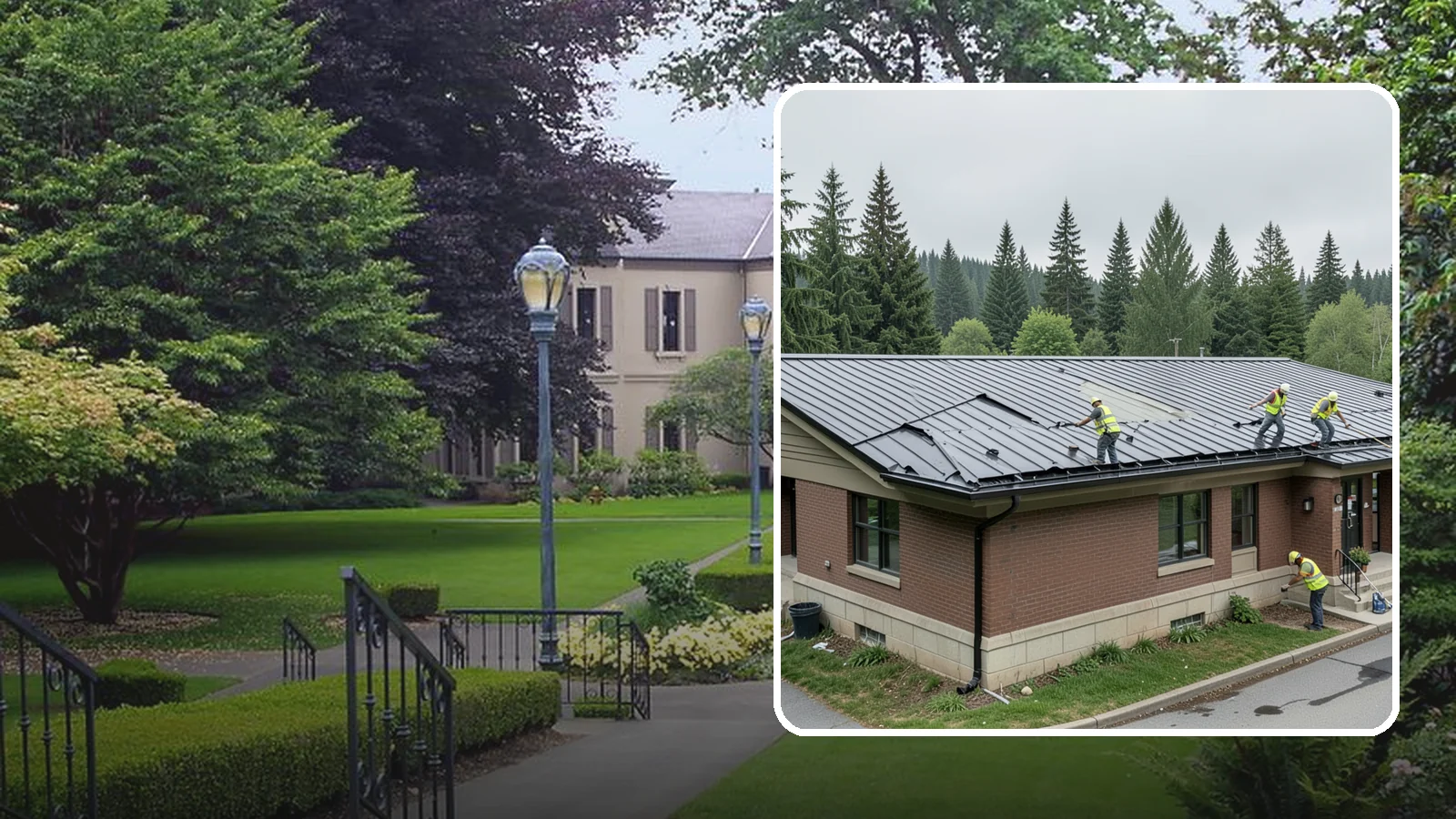 Municipal Roof Repair in Woodinville, King County, WA - Repair leaks, flashing failures, and storm damage on public building roofs before they threaten interiors and assets.