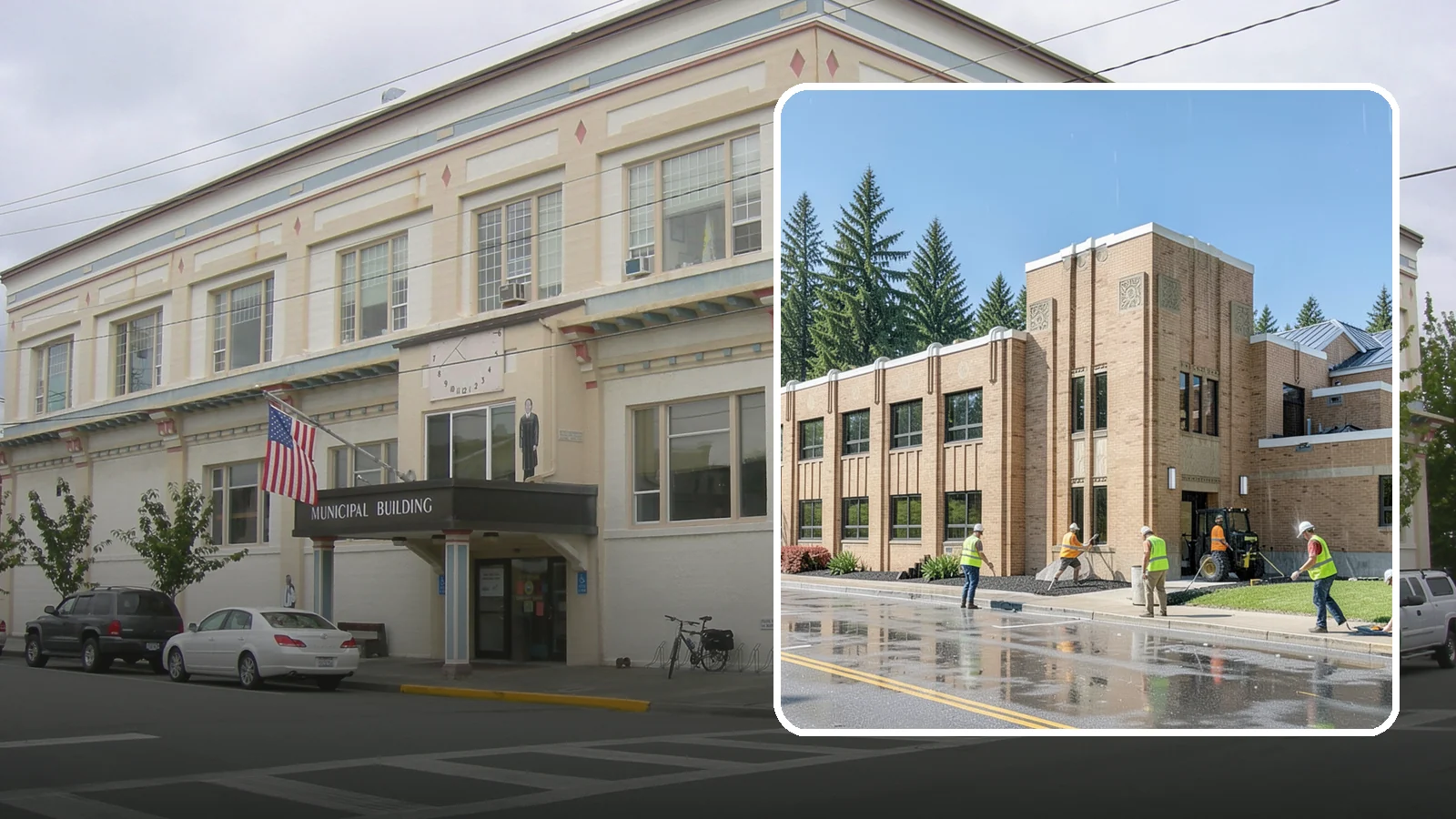 Municipal Roof Replacement in Anacortes, Skagit County, WA - Replace end-of-life roofs on public buildings with durable systems engineered for the Pacific Northwest climate.