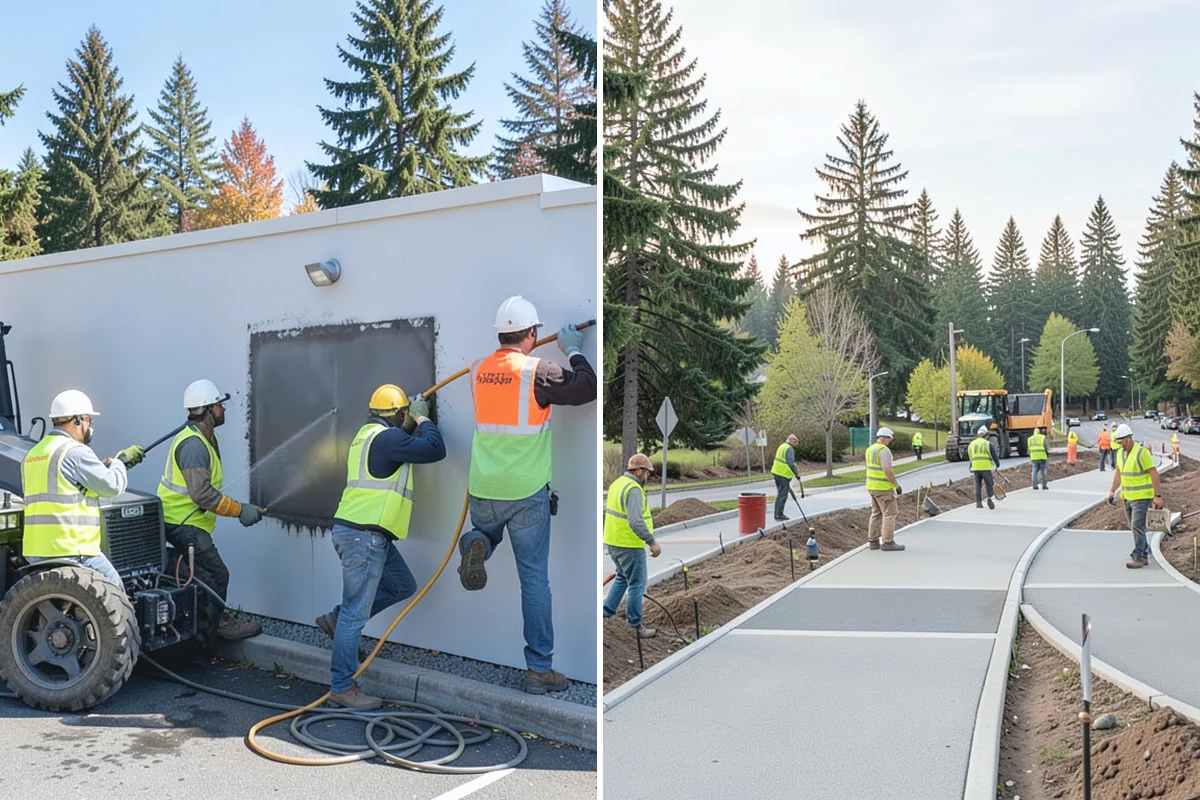 Municipal Roof Replacement in Auburn, King County, WA - Roof assessment, core sampling, and system recommendation