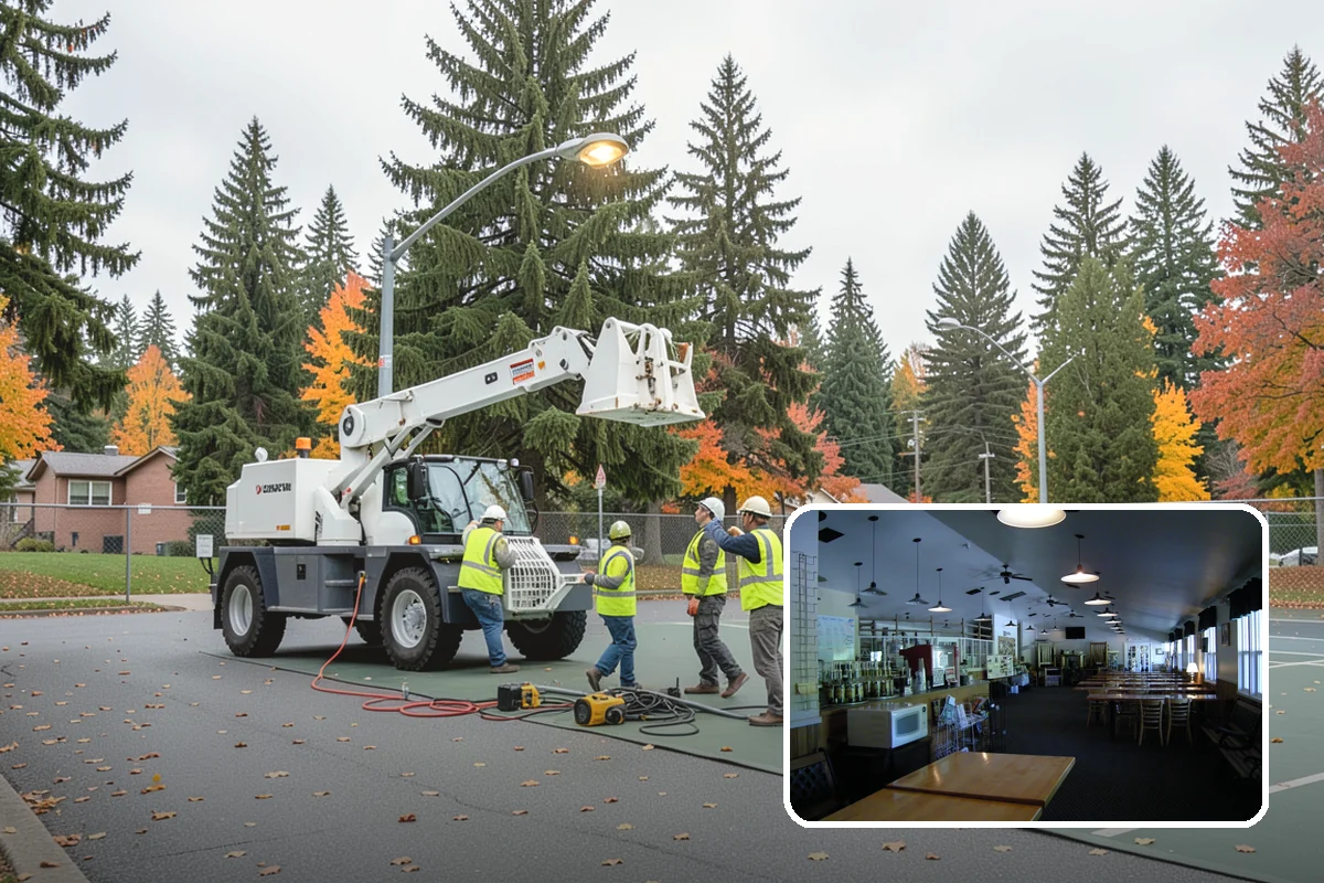 Municipal Roof Replacement in Black Diamond, King County, WA - Protects facility capital investment with a long-life roof system