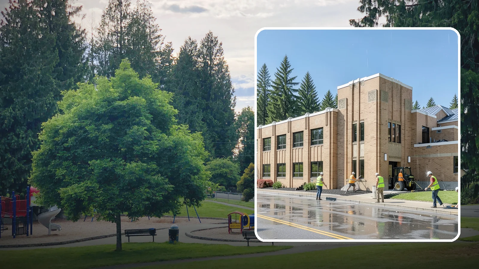Municipal Roof Replacement in Bonney Lake, Pierce County, WA - Replace end-of-life roofs on public buildings with durable systems engineered for the Pacific Northwest climate.