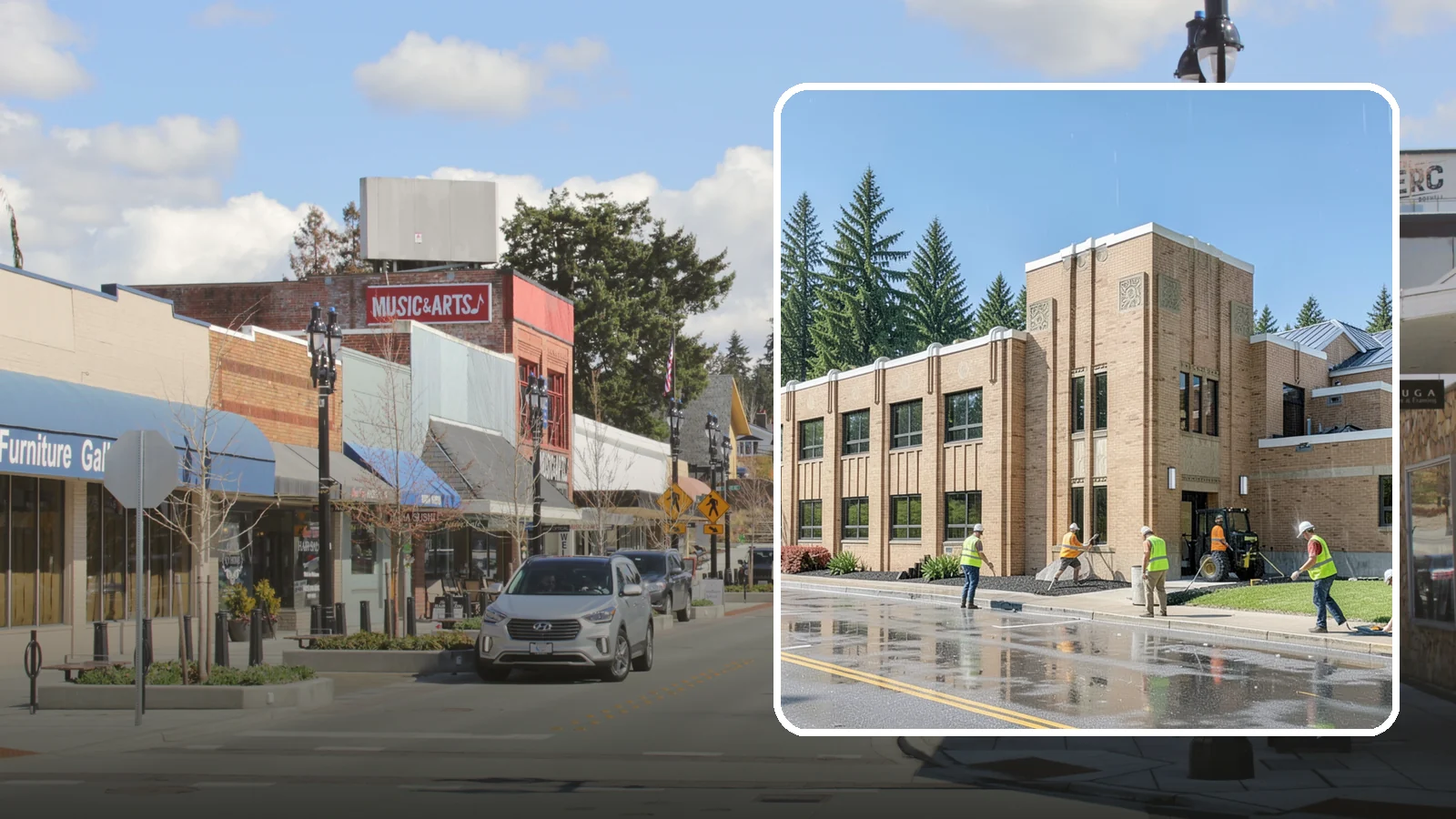 Municipal Roof Replacement in Bothell, King County, WA - Replace end-of-life roofs on public buildings with durable systems engineered for the Pacific Northwest climate.