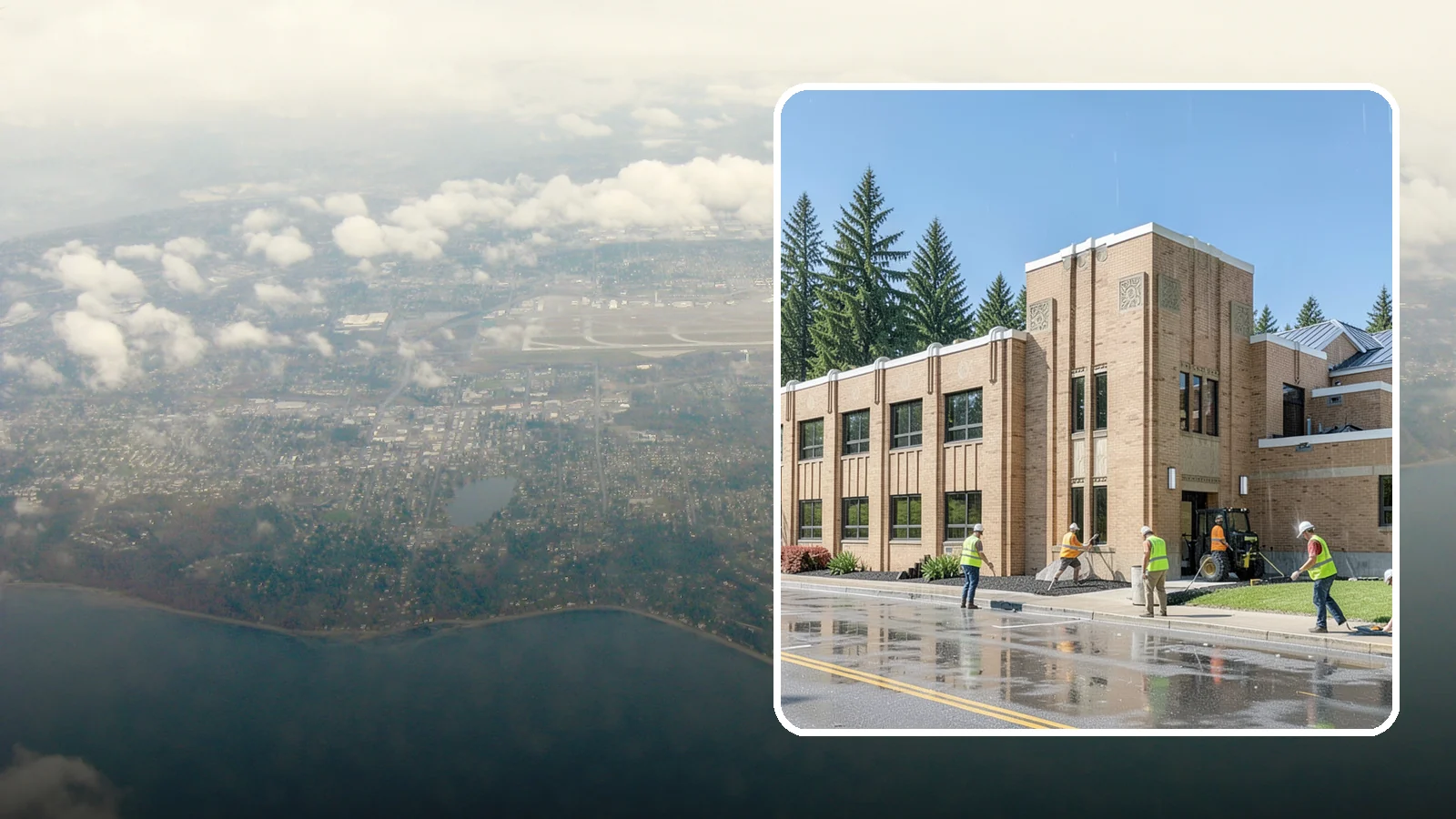 Municipal Roof Replacement in Burien, King County, WA - Replace end-of-life roofs on public buildings with durable systems engineered for the Pacific Northwest climate.
