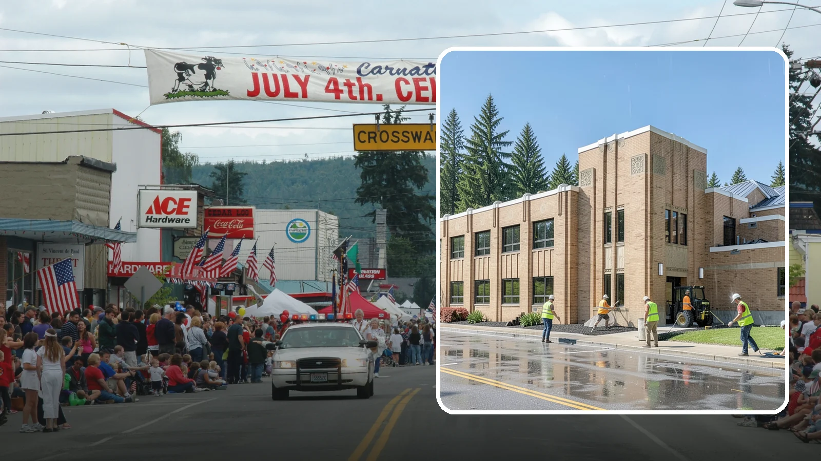 Municipal Roof Replacement in Carnation, King County, WA - Replace end-of-life roofs on public buildings with durable systems engineered for the Pacific Northwest climate.
