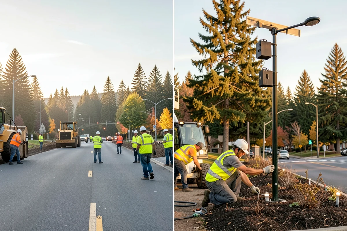 Municipal Roof Replacement in Concrete, Skagit County, WA - Roof assessment, core sampling, and system recommendation