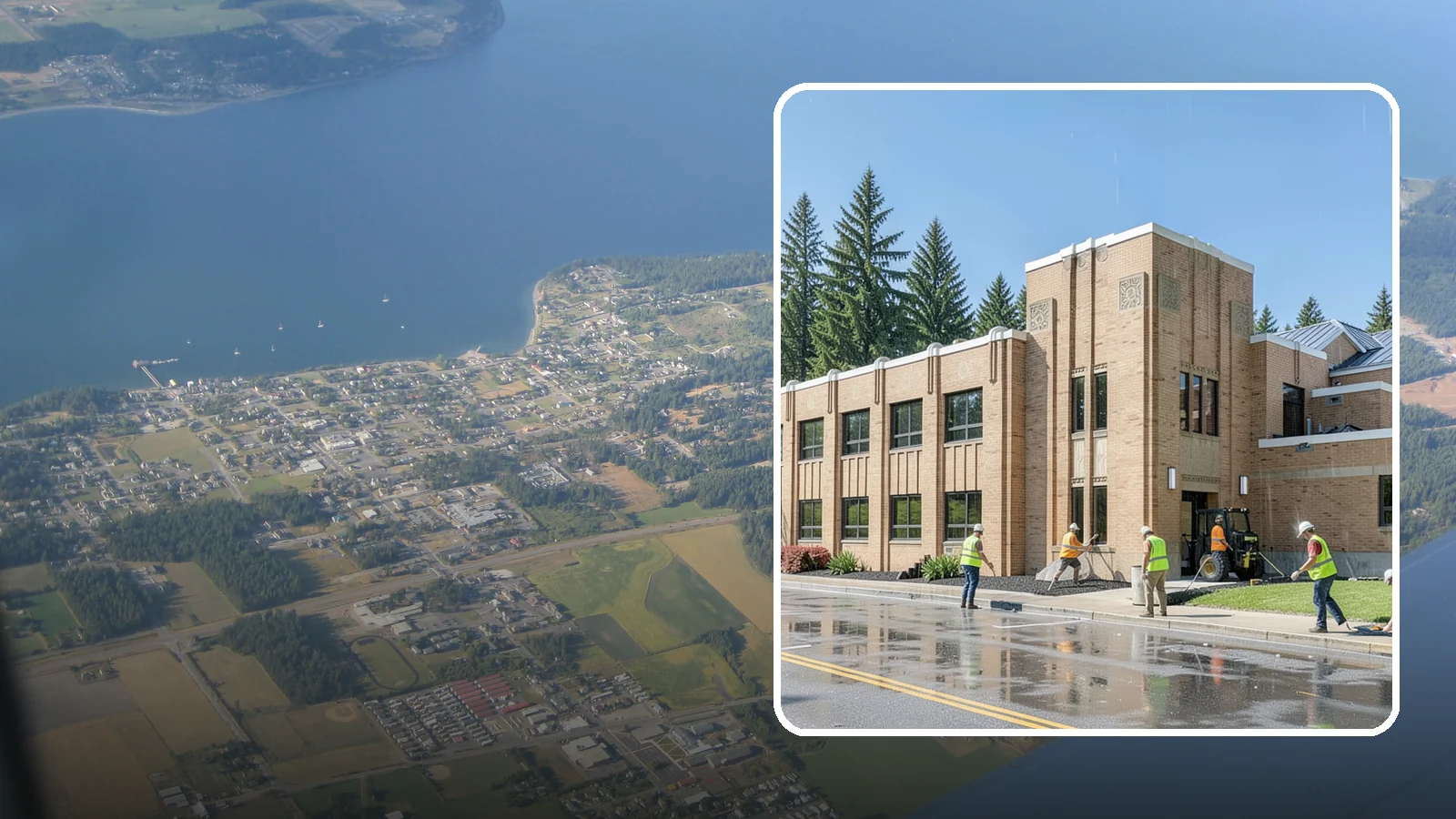 Municipal Roof Replacement in Coupeville, Island County, WA - Replace end-of-life roofs on public buildings with durable systems engineered for the Pacific Northwest climate.
