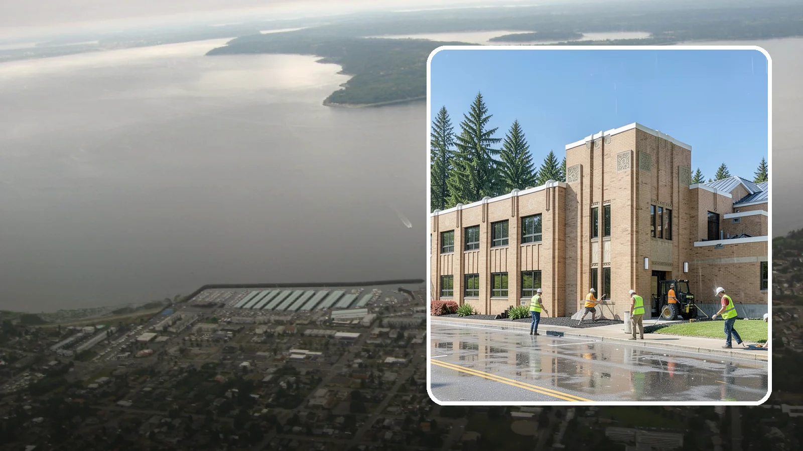 Municipal Roof Replacement in Des Moines, King County, WA - Replace end-of-life roofs on public buildings with durable systems engineered for the Pacific Northwest climate.