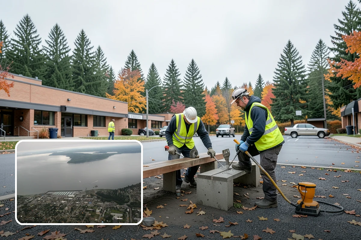 Municipal Roof Replacement in Des Moines, King County, WA - Protects facility capital investment with a long-life roof system