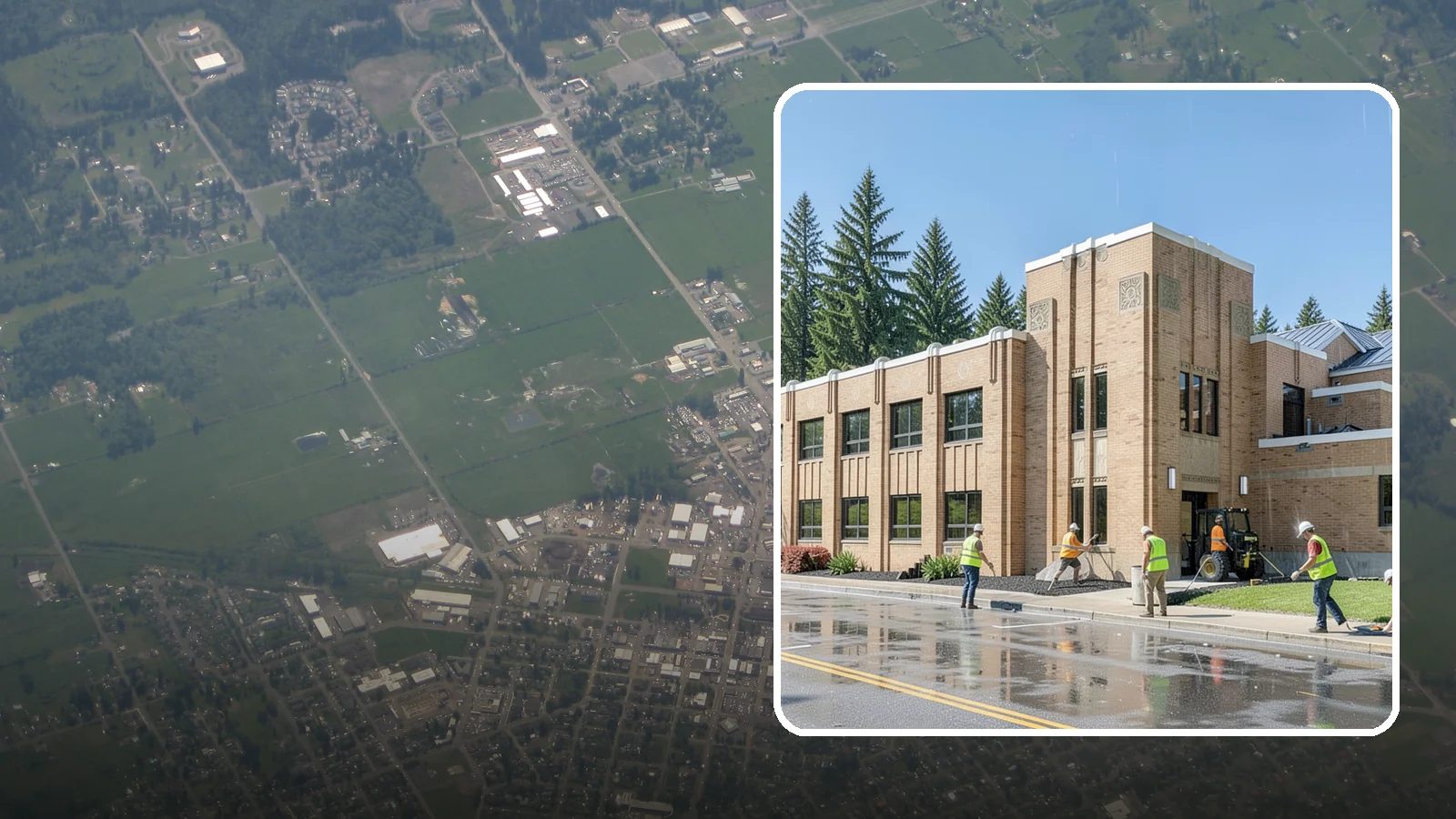 Municipal Roof Replacement in Enumclaw, King County, WA - Replace end-of-life roofs on public buildings with durable systems engineered for the Pacific Northwest climate.