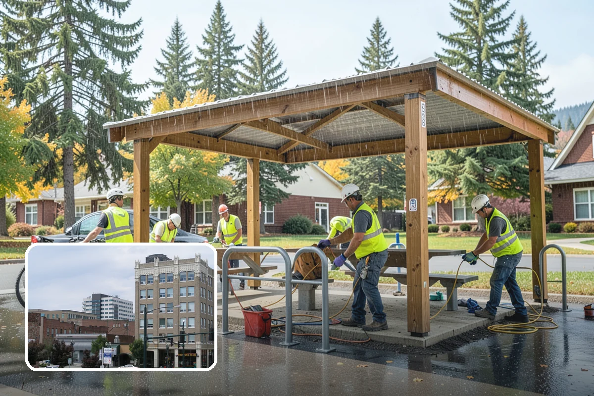 Municipal Roof Replacement in Everett, Snohomish County, WA - Protects facility capital investment with a long-life roof system