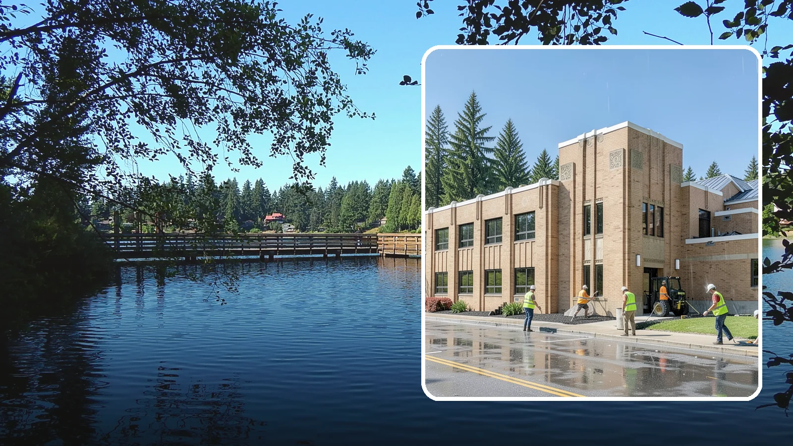 Municipal Roof Replacement in Federal Way, King County, WA - Replace end-of-life roofs on public buildings with durable systems engineered for the Pacific Northwest climate.