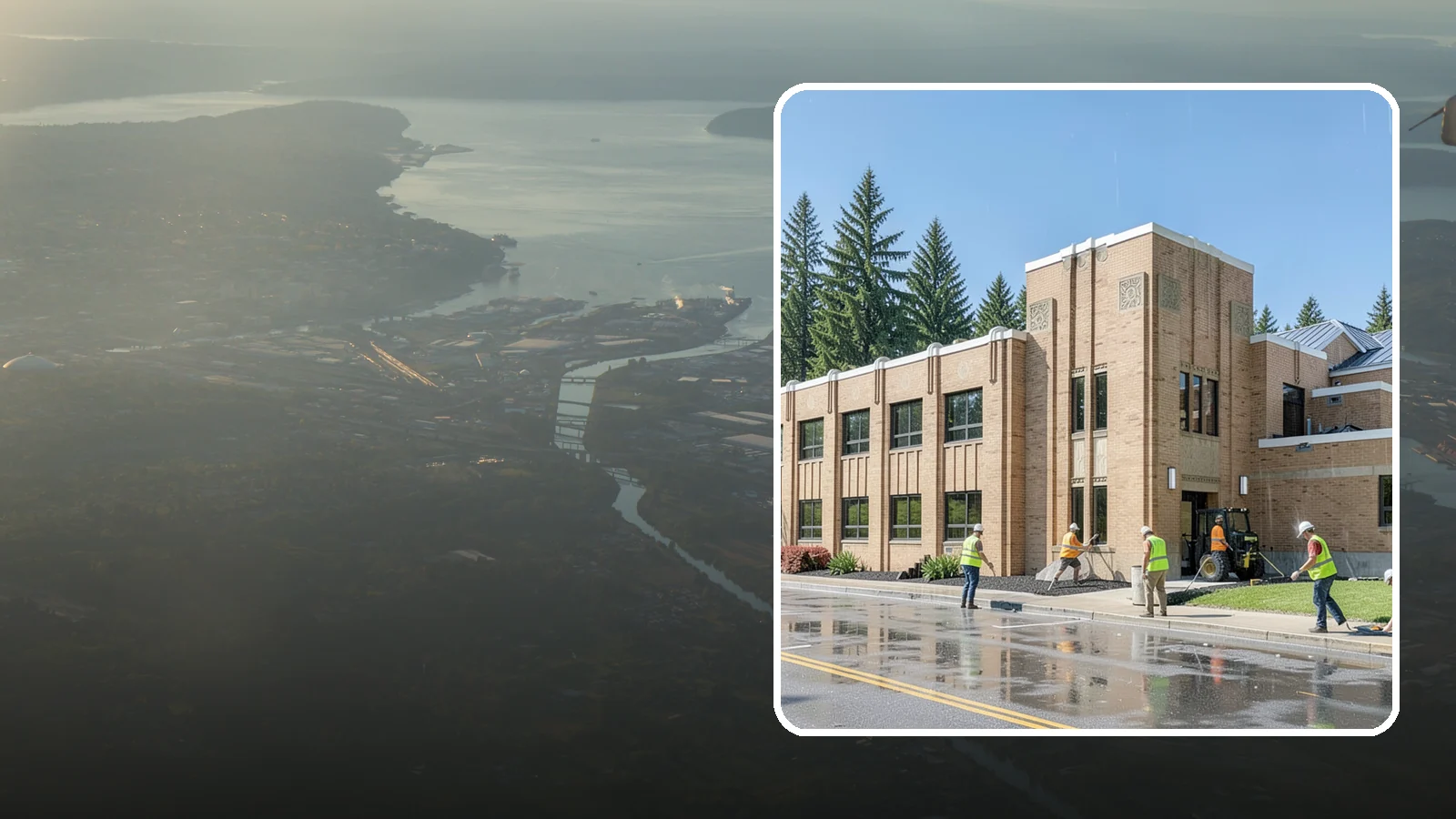 Municipal Roof Replacement in Fife, Pierce County, WA - Replace end-of-life roofs on public buildings with durable systems engineered for the Pacific Northwest climate.