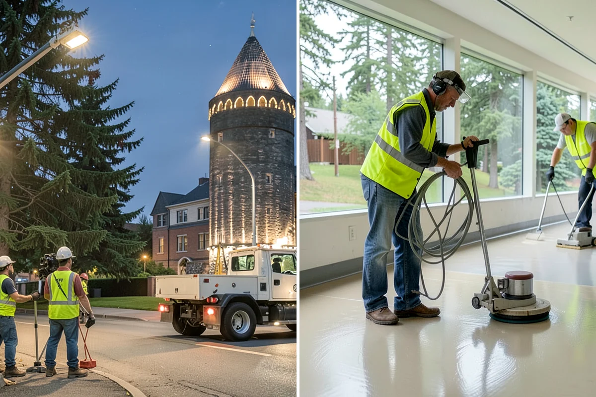 Municipal Roof Replacement in Fircrest, Pierce County, WA - Roof assessment, core sampling, and system recommendation