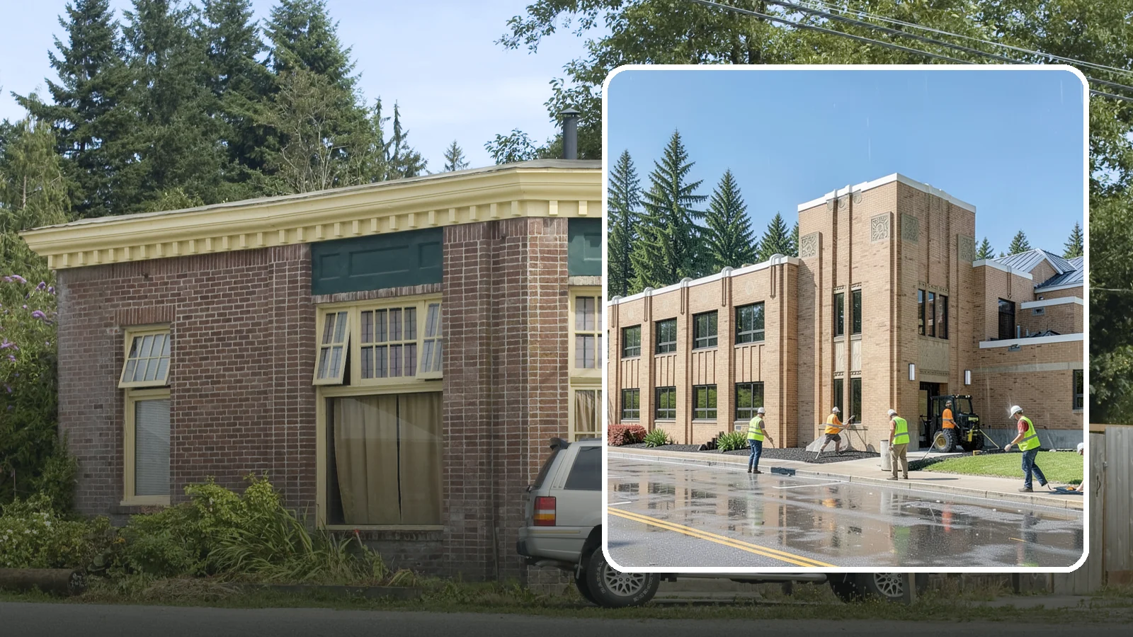 Municipal Roof Replacement in Hamilton, Skagit County, WA - Replace end-of-life roofs on public buildings with durable systems engineered for the Pacific Northwest climate.