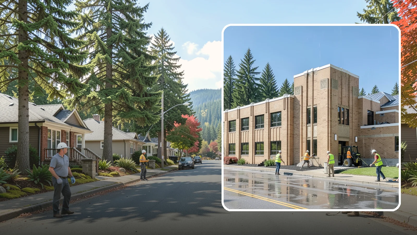 Municipal Roof Replacement in Hunts Point, King County, WA - Replace end-of-life roofs on public buildings with durable systems engineered for the Pacific Northwest climate.