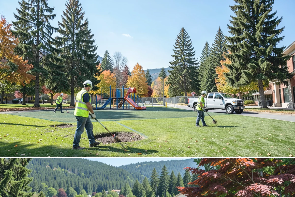 Municipal Roof Replacement in Index, Snohomish County, WA - Roof replacement is scheduled for the dry season to protect exposed decks during tear-off and installation.