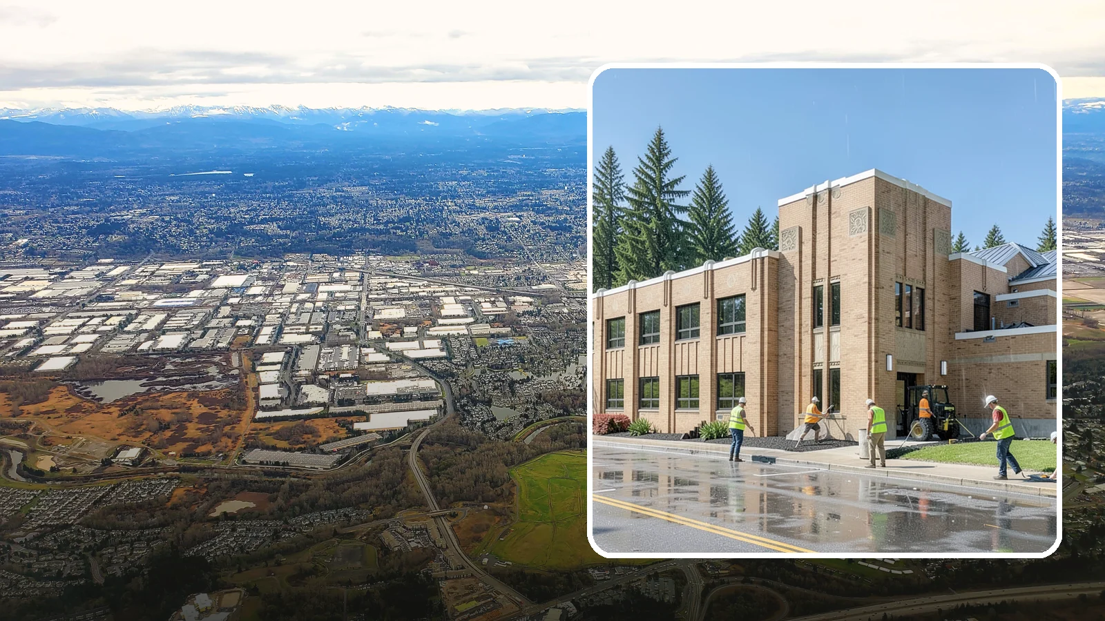 Municipal Roof Replacement in Kent, King County, WA - Replace end-of-life roofs on public buildings with durable systems engineered for the Pacific Northwest climate.