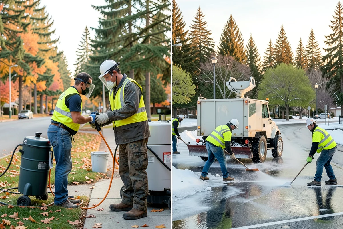 Municipal Roof Replacement in Lake Forest Park, King County, WA - Roof assessment, core sampling, and system recommendation