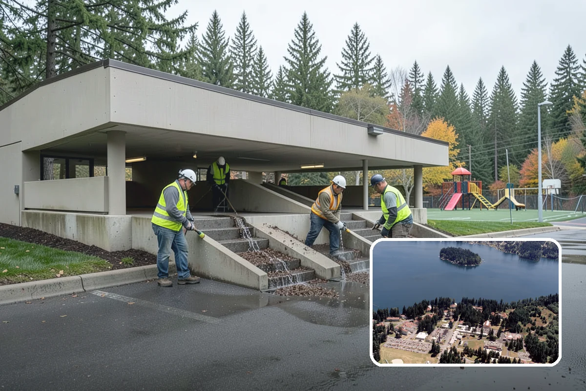 Municipal Roof Replacement in Lakewood, Pierce County, WA - Protects facility capital investment with a long-life roof system