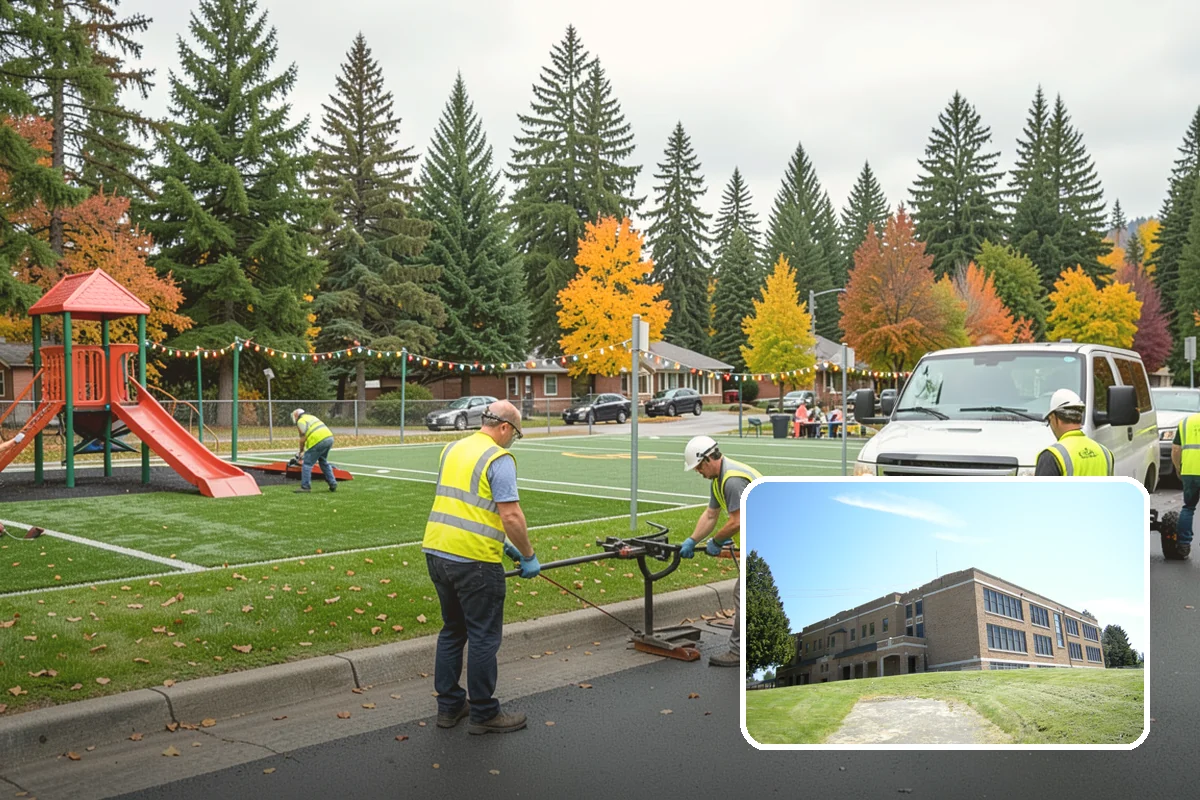 Municipal Roof Replacement in Maple Valley, King County, WA - Protects facility capital investment with a long-life roof system