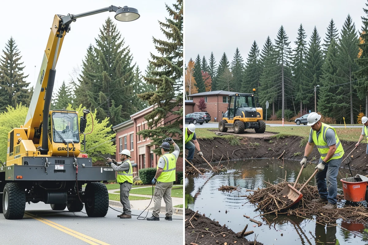 Municipal Roof Replacement in Marysville, Snohomish County, WA - Roof assessment, core sampling, and system recommendation