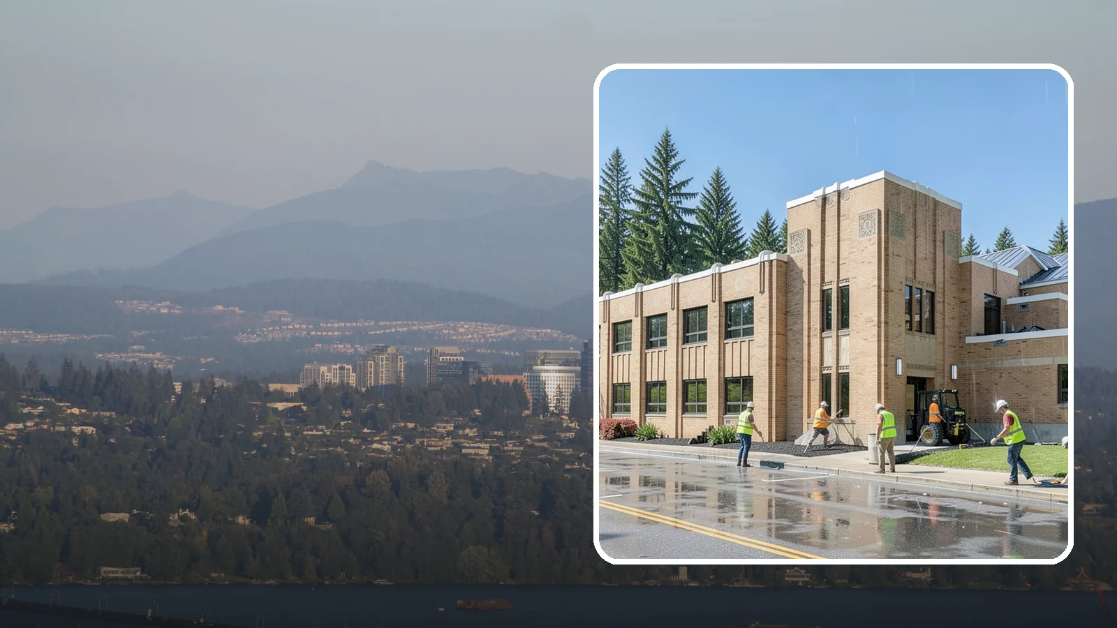 Municipal Roof Replacement in Medina, King County, WA - Replace end-of-life roofs on public buildings with durable systems engineered for the Pacific Northwest climate.