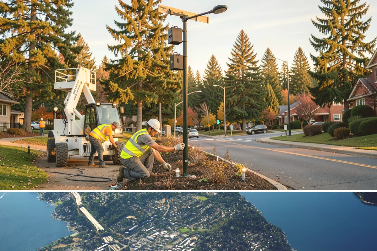 Municipal Roof Replacement in Mercer Island, King County, WA - Roof replacement is scheduled for the dry season to protect exposed decks during tear-off and installation.