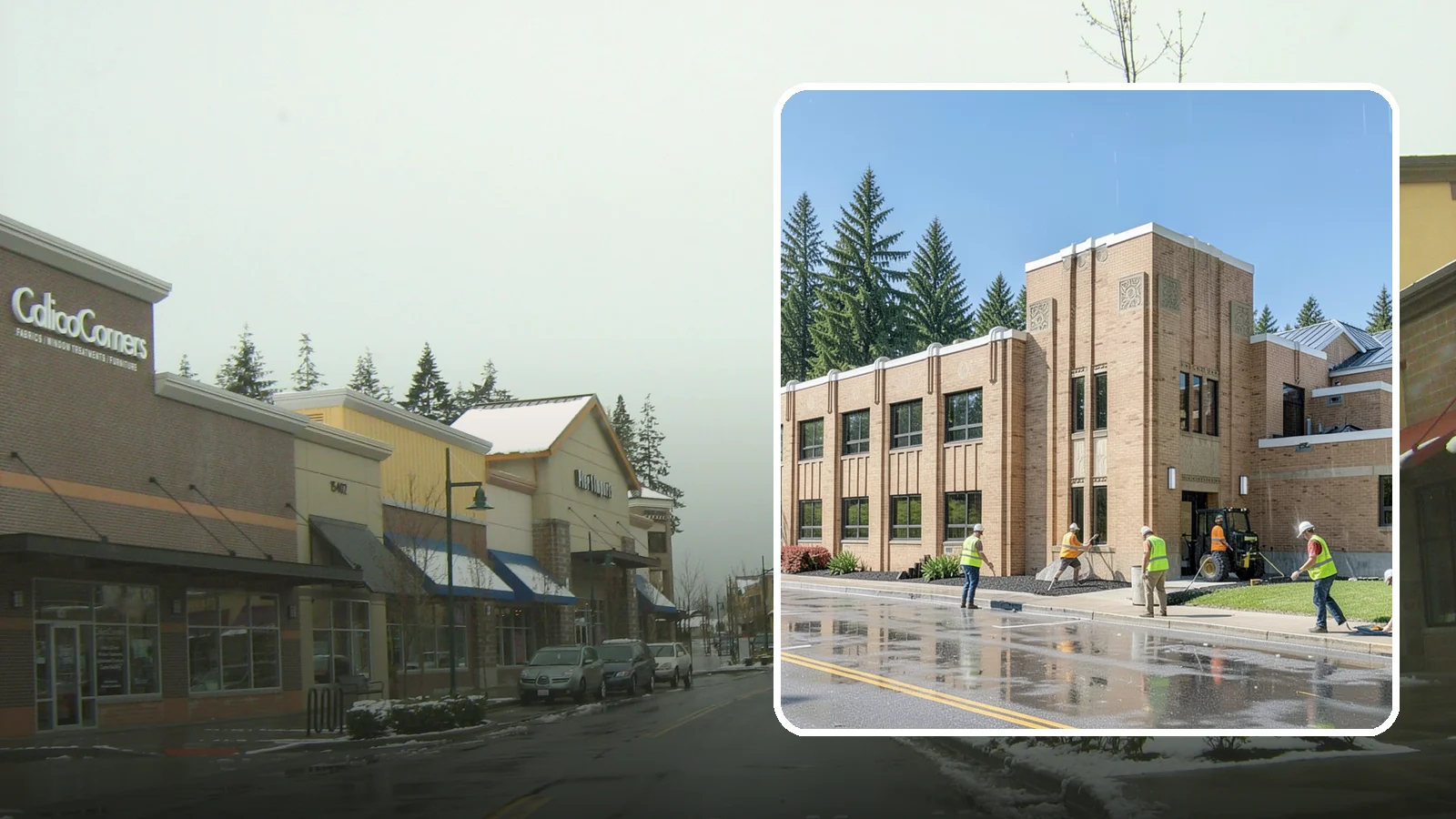 Municipal Roof Replacement in Mill Creek, Snohomish County, WA - Replace end-of-life roofs on public buildings with durable systems engineered for the Pacific Northwest climate.