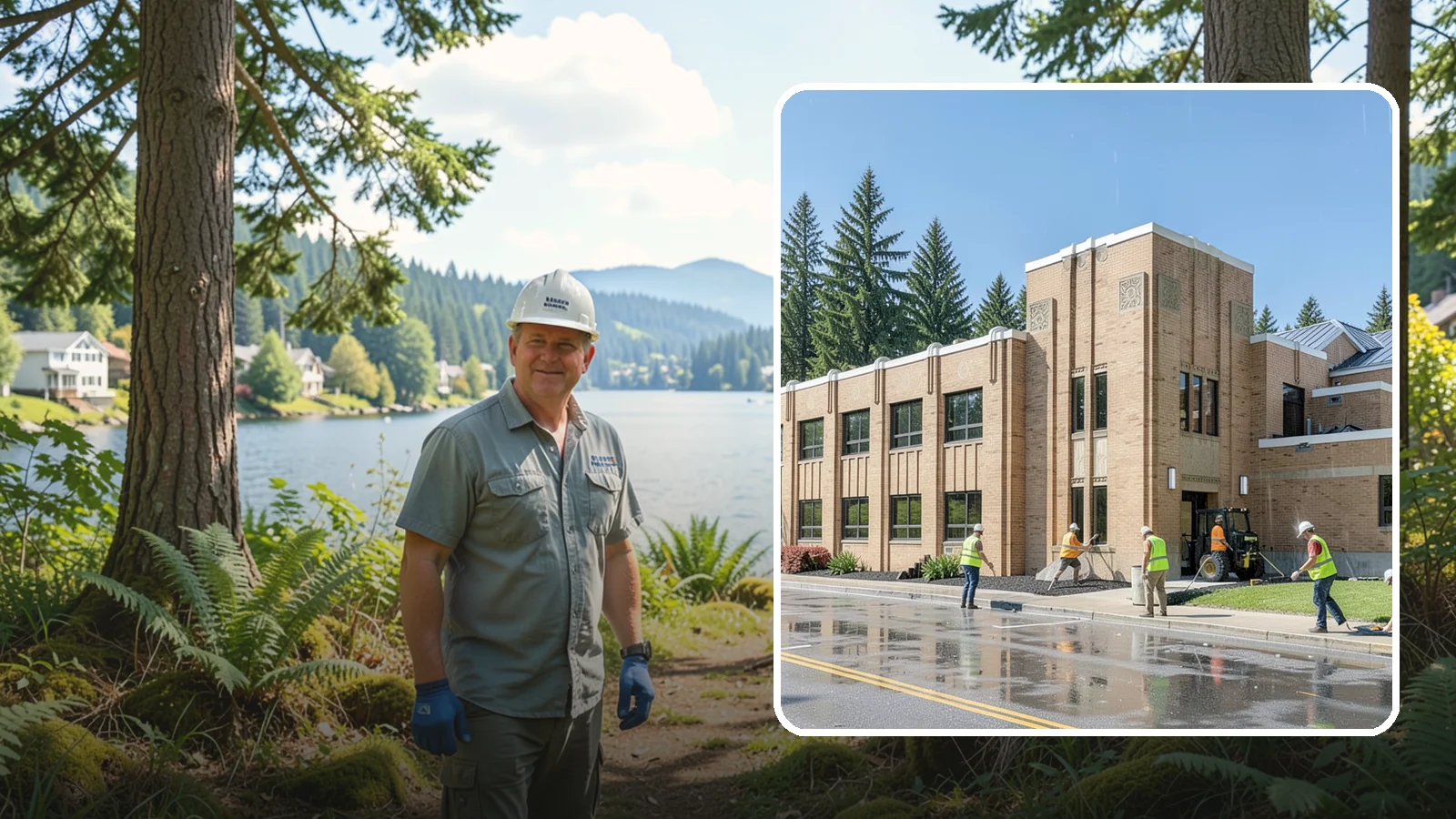 Municipal Roof Replacement in Milton, King County, WA - Replace end-of-life roofs on public buildings with durable systems engineered for the Pacific Northwest climate.