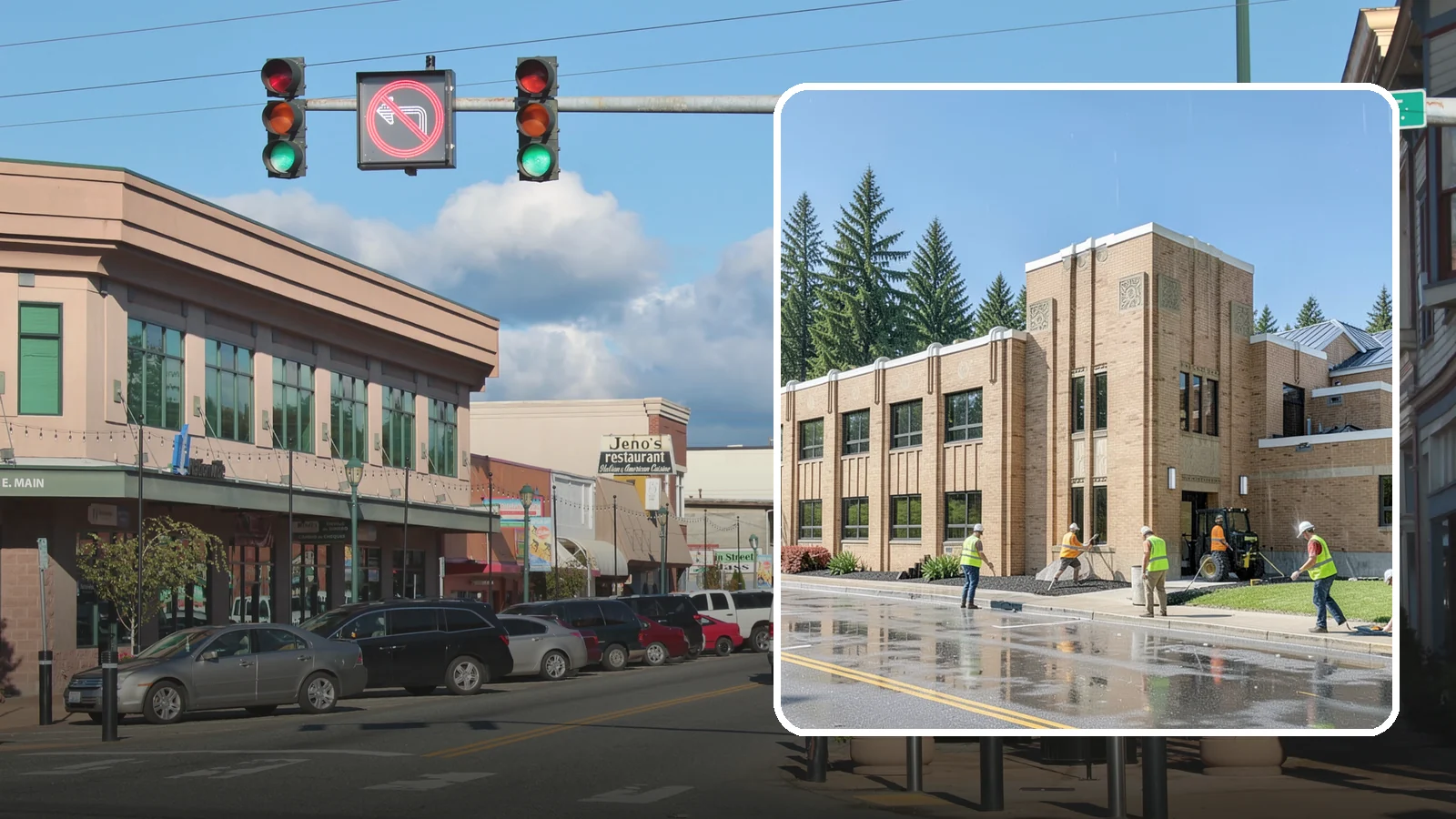 Municipal Roof Replacement in Monroe, Snohomish County, WA - Replace end-of-life roofs on public buildings with durable systems engineered for the Pacific Northwest climate.