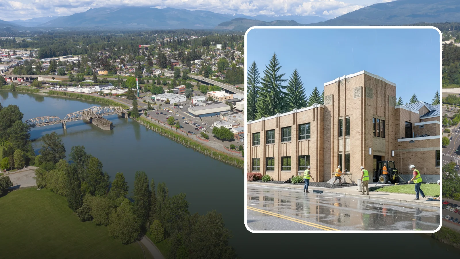 Municipal Roof Replacement in Mount Vernon, Skagit County, WA - Replace end-of-life roofs on public buildings with durable systems engineered for the Pacific Northwest climate.