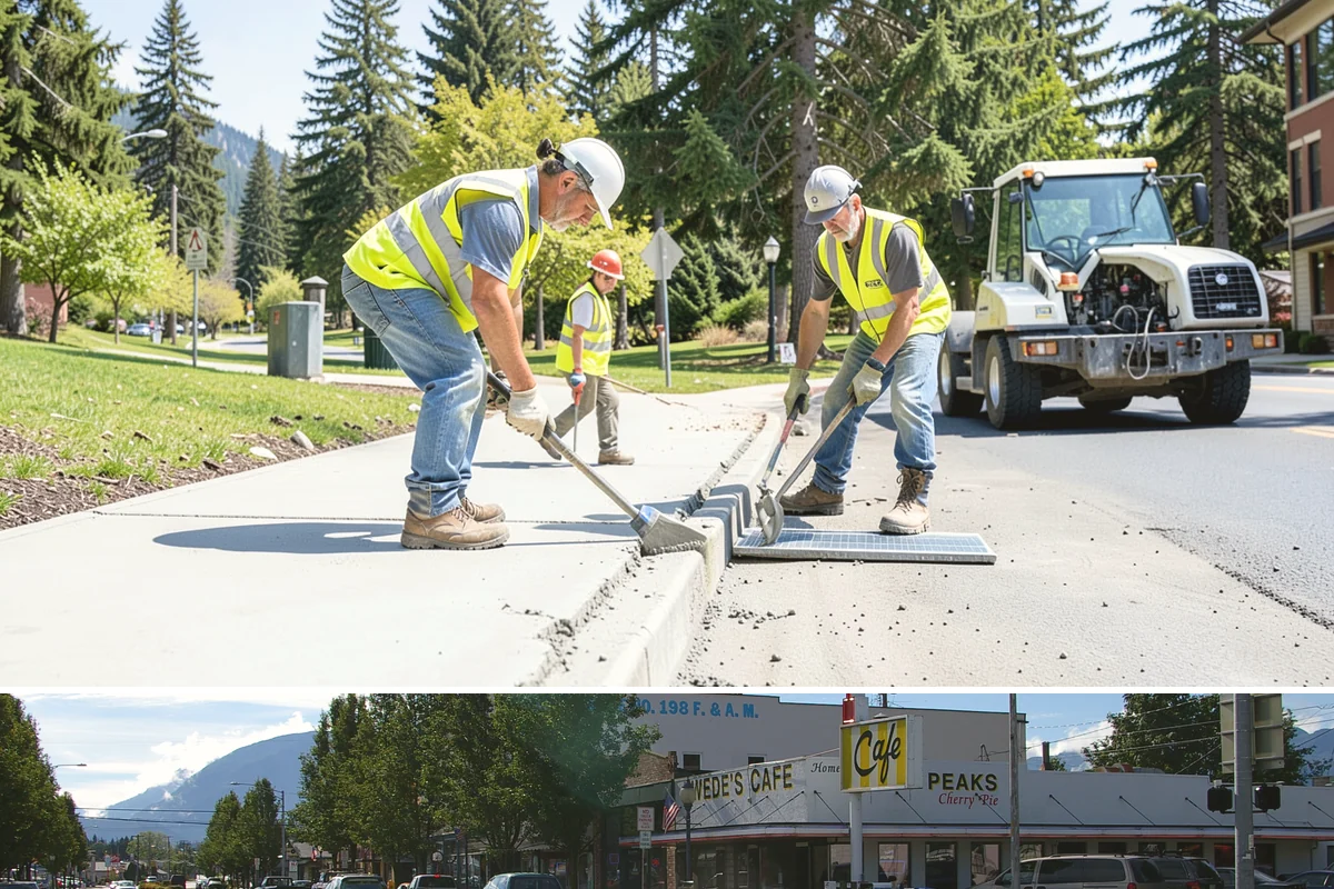 Municipal Roof Replacement in North Bend, King County, WA - Roof replacement is scheduled for the dry season to protect exposed decks during tear-off and installation.