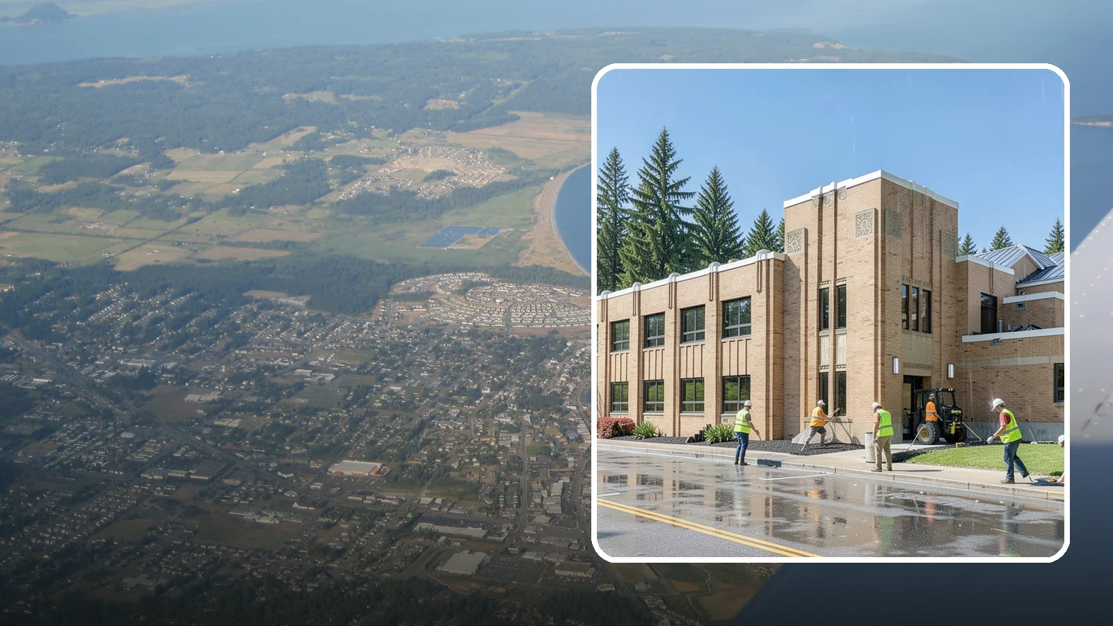 Municipal Roof Replacement in Oak Harbor, Island County, WA - Replace end-of-life roofs on public buildings with durable systems engineered for the Pacific Northwest climate.