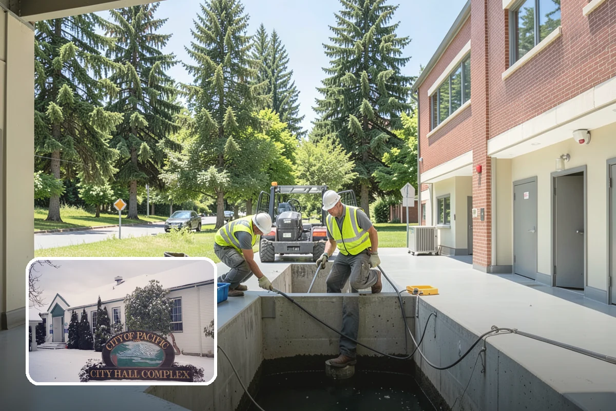Municipal Roof Replacement in Pacific, King County, WA - Protects facility capital investment with a long-life roof system