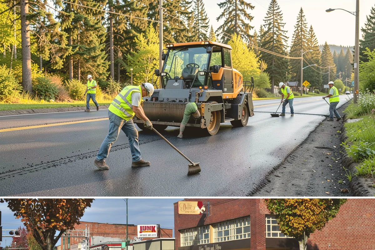 Municipal Roof Replacement in Puyallup, Pierce County, WA - Roof replacement is scheduled for the dry season to protect exposed decks during tear-off and installation.