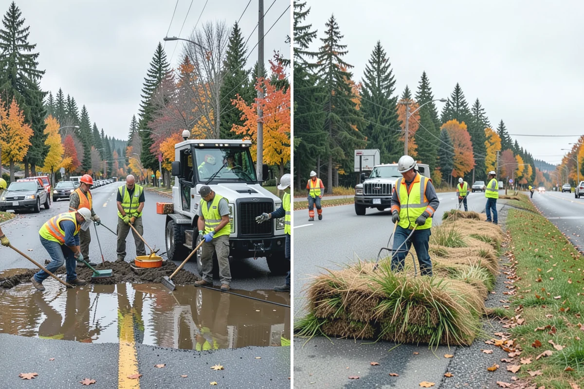 Municipal Roof Replacement in Roy, Pierce County, WA - Roof assessment, core sampling, and system recommendation