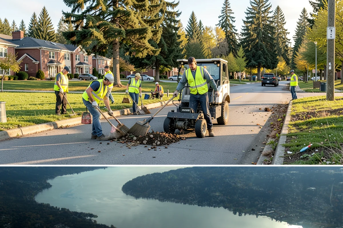 Municipal Roof Replacement in Sammamish, King County, WA - Roof replacement is scheduled for the dry season to protect exposed decks during tear-off and installation.