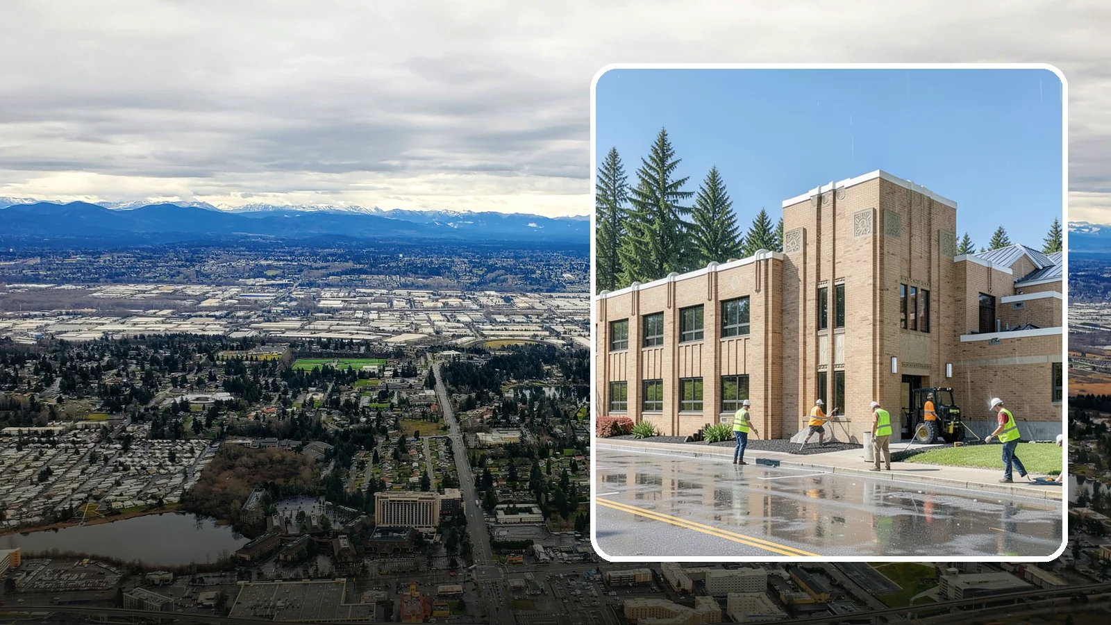 Municipal Roof Replacement in SeaTac, King County, WA - Replace end-of-life roofs on public buildings with durable systems engineered for the Pacific Northwest climate.