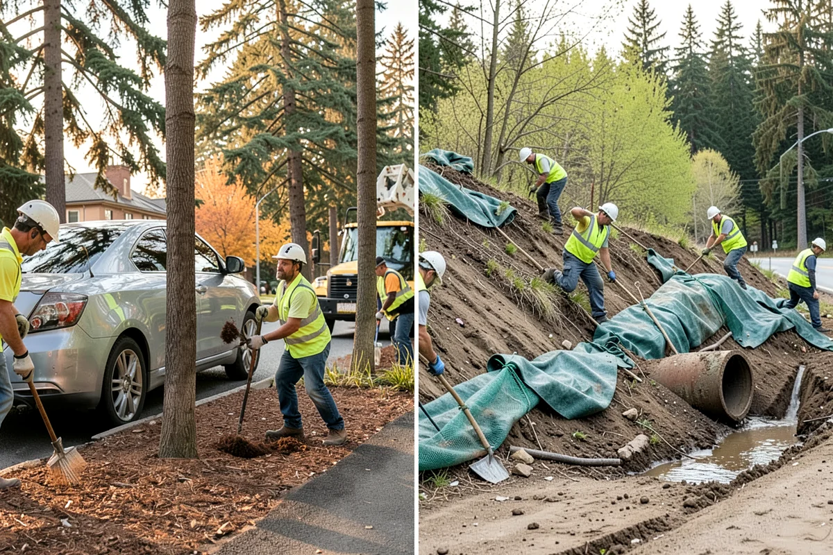 Municipal Roof Replacement in Sedro-Woolley, Skagit County, WA - Roof assessment, core sampling, and system recommendation