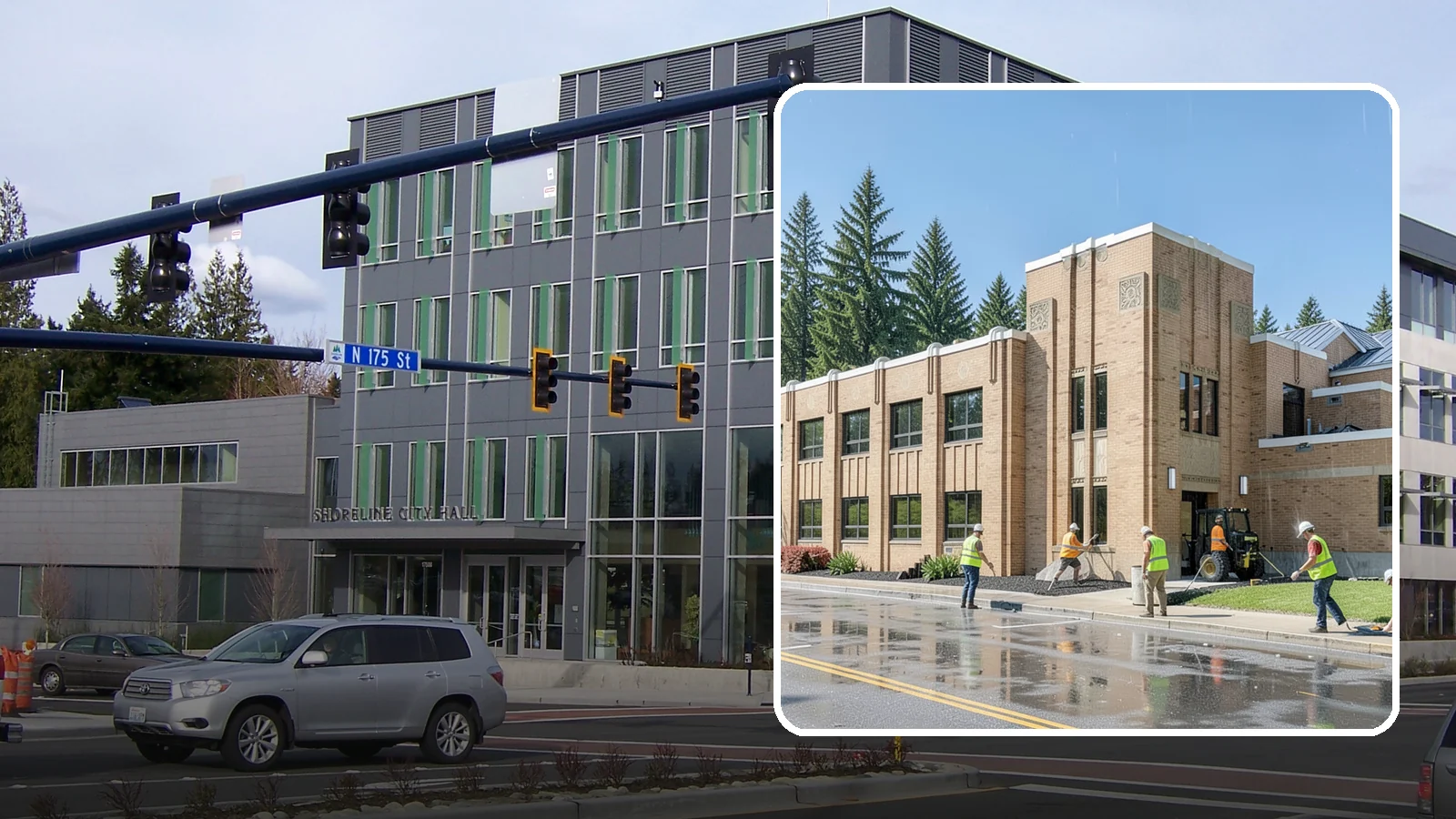 Municipal Roof Replacement in Shoreline, King County, WA - Replace end-of-life roofs on public buildings with durable systems engineered for the Pacific Northwest climate.