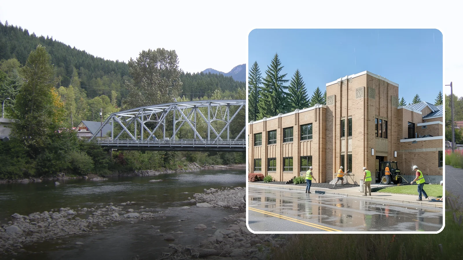 Municipal Roof Replacement in Skykomish, King County, WA - Replace end-of-life roofs on public buildings with durable systems engineered for the Pacific Northwest climate.