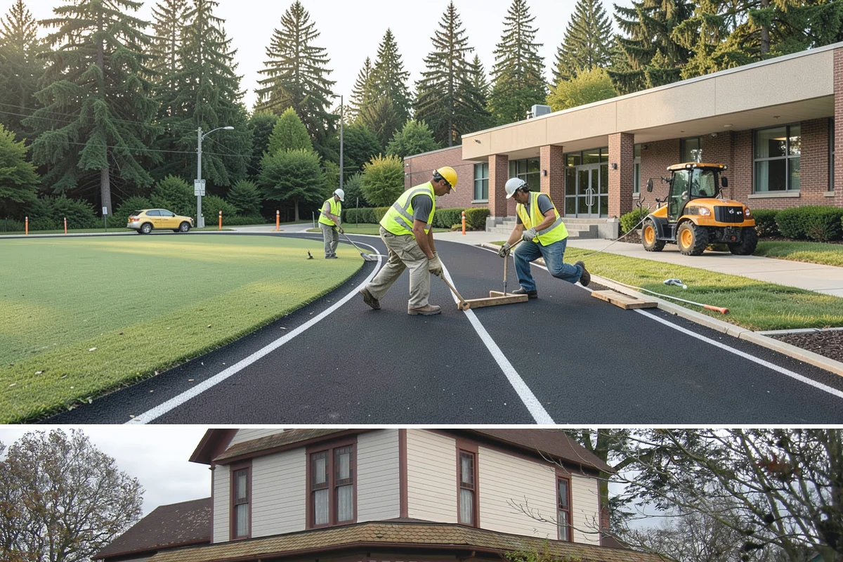 Municipal Roof Replacement in Sumner, Pierce County, WA - Roof replacement is scheduled for the dry season to protect exposed decks during tear-off and installation.