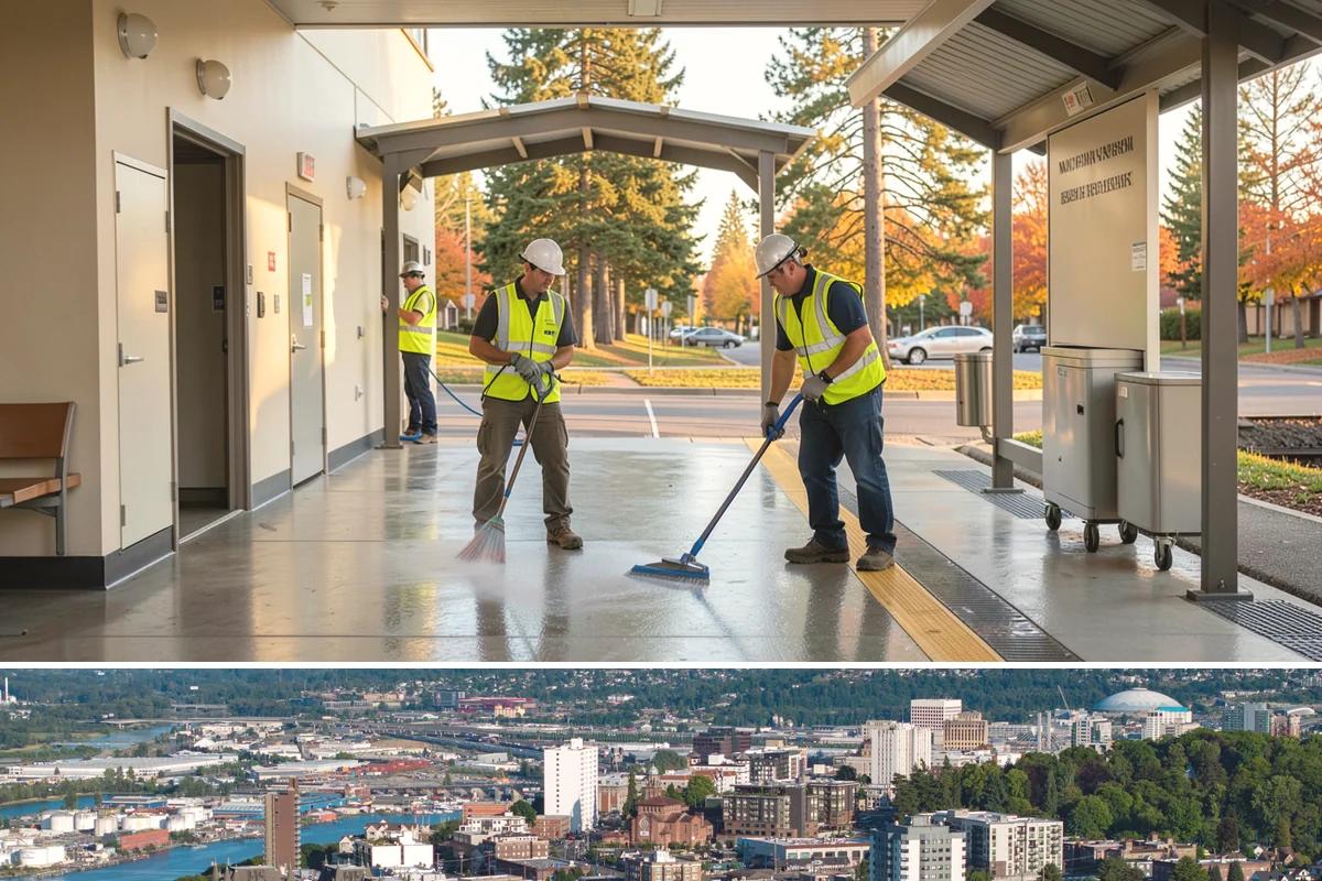 Municipal Roof Replacement in Tacoma, Pierce County, WA - Roof replacement is scheduled for the dry season to protect exposed decks during tear-off and installation.