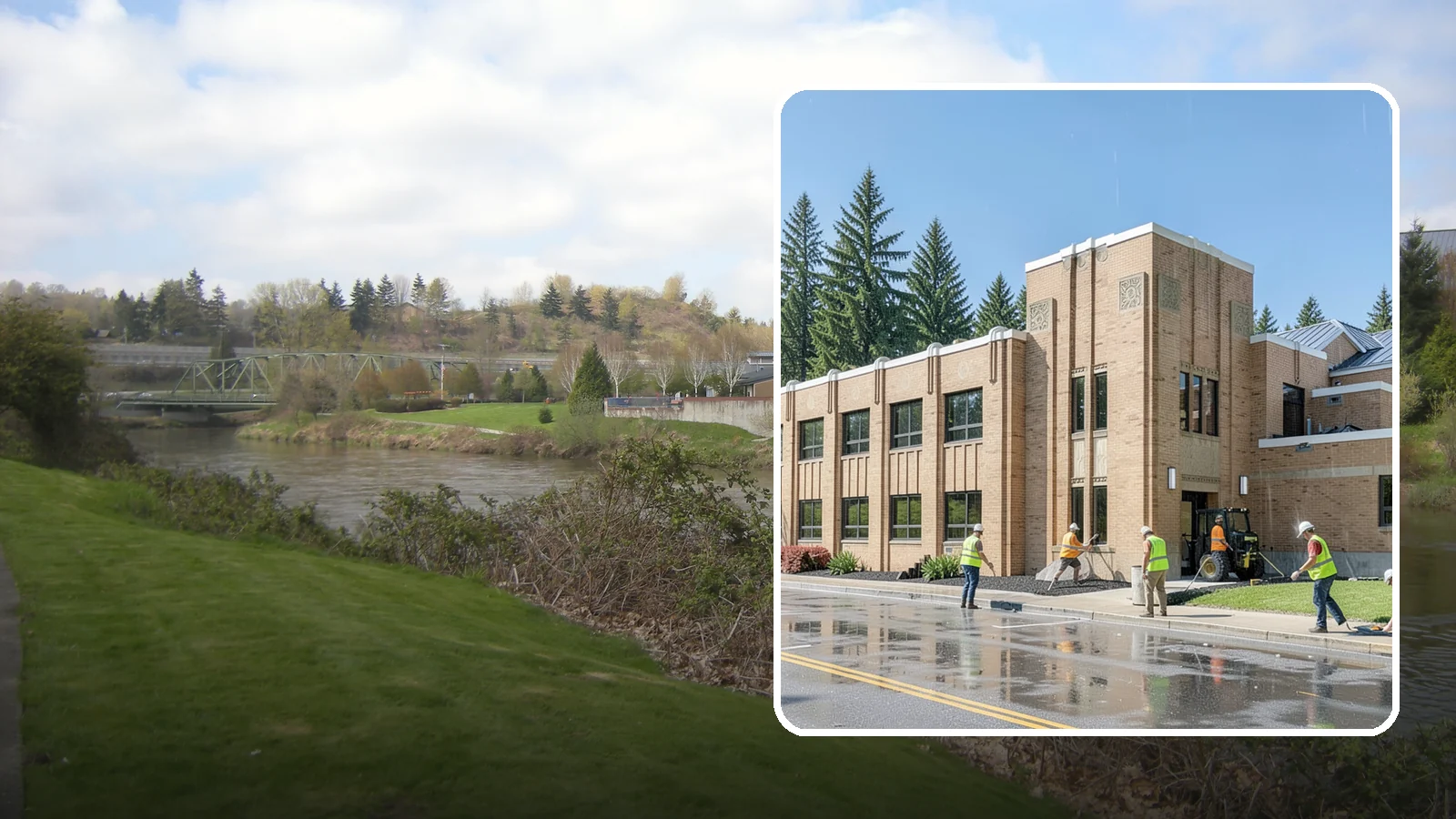 Municipal Roof Replacement in Tukwila, King County, WA - Replace end-of-life roofs on public buildings with durable systems engineered for the Pacific Northwest climate.