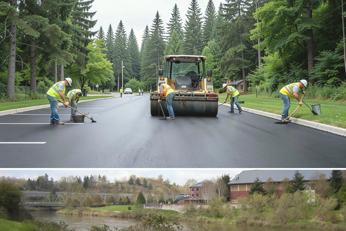 Municipal Roof Replacement in Tukwila, King County, WA - Roof replacement is scheduled for the dry season to protect exposed decks during tear-off and installation.