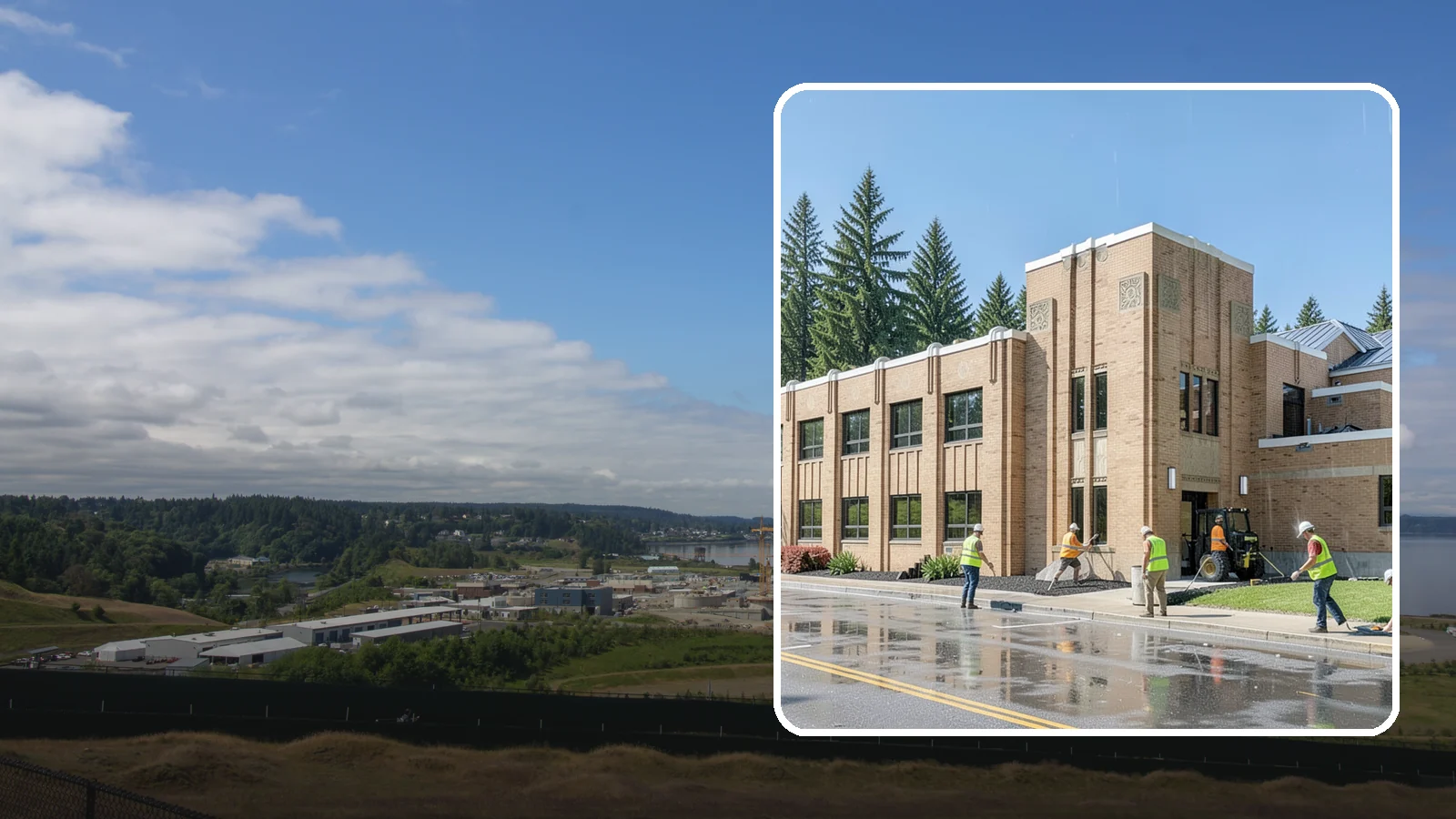 Municipal Roof Replacement in University Place, Pierce County, WA - Replace end-of-life roofs on public buildings with durable systems engineered for the Pacific Northwest climate.